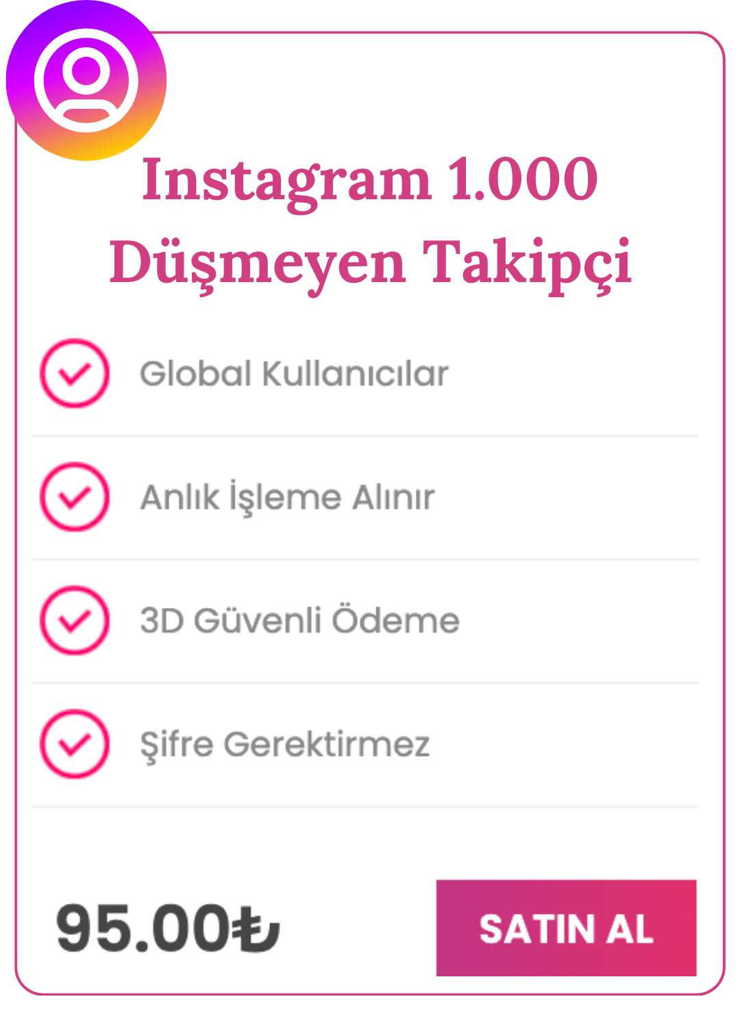 Instagram Takipçi