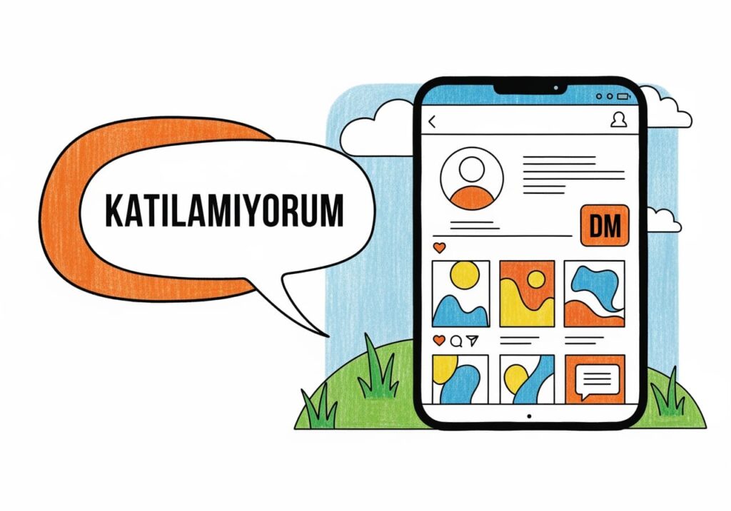 instagram da kanala katılamıyorum
