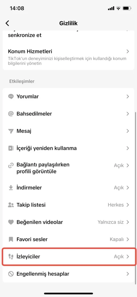 tiktok profil goruntuleme kapatma nasil yapilir