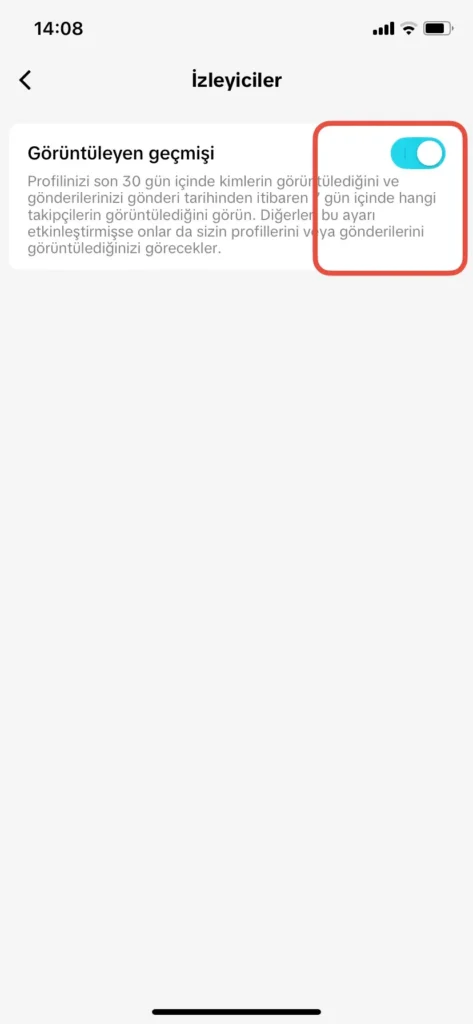 tiktok profil goruntuleme kapatma nasil yapilir